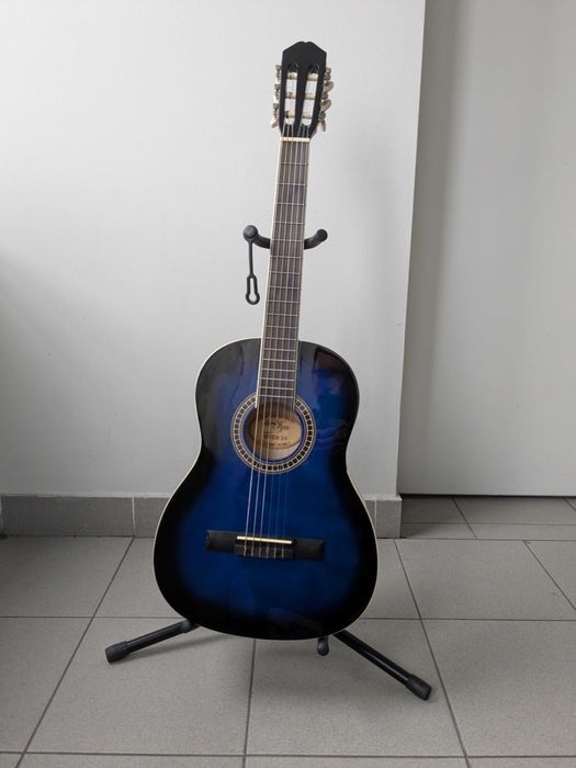 Gitara klasyczna Ever Play EV-123 3/4 – niebieska
