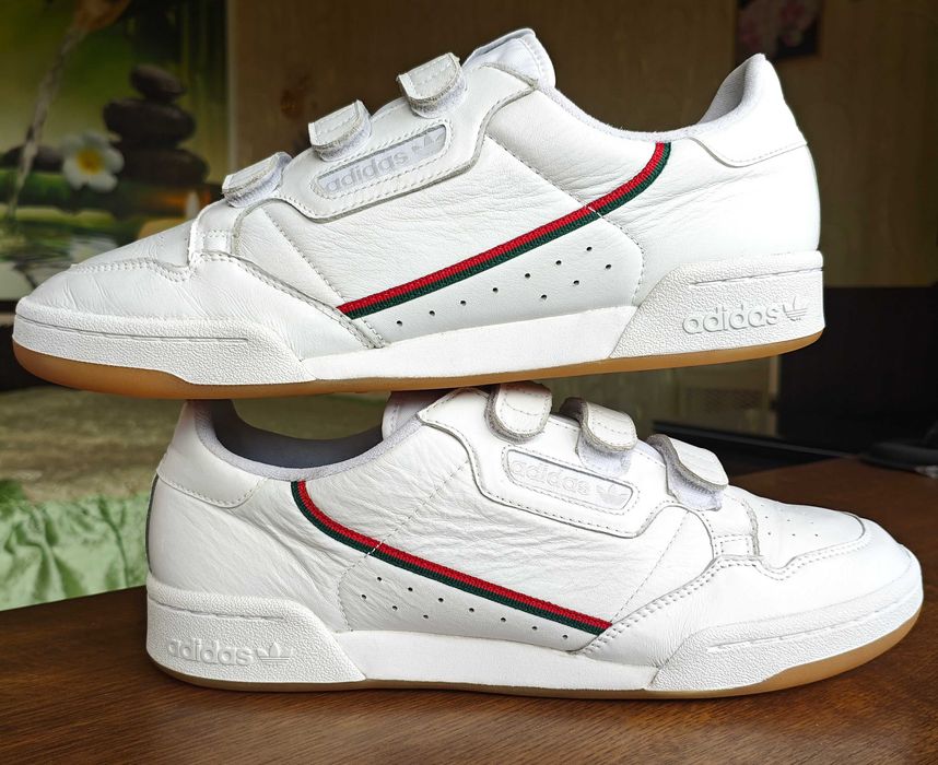 Adidas Originals Continental 80 Strap Comfort 46 размер 30 см кожа