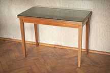 Stolik mały rozkładany 86cm x 43cm ( 86x86 cm ) - RETRO