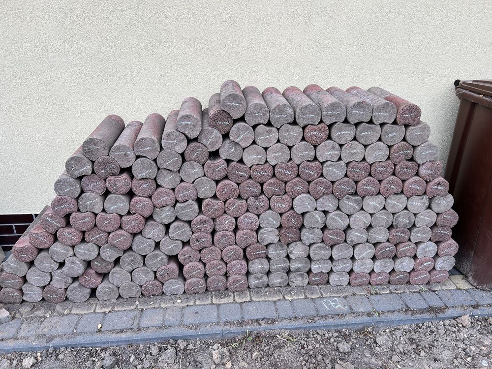 Palisada betonowa, 40 cm długie, wytrzymałe