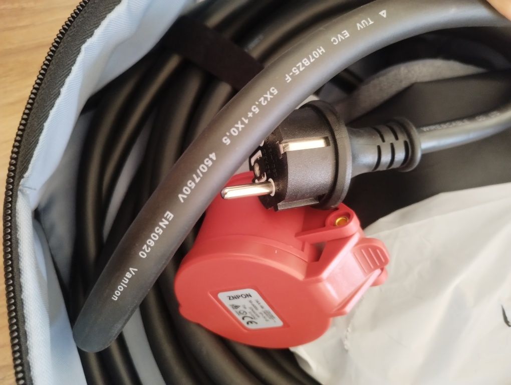 Ładowarka EV Depow 11kW | Przenośna, Typ 2, 3-fazy, Plug & Play