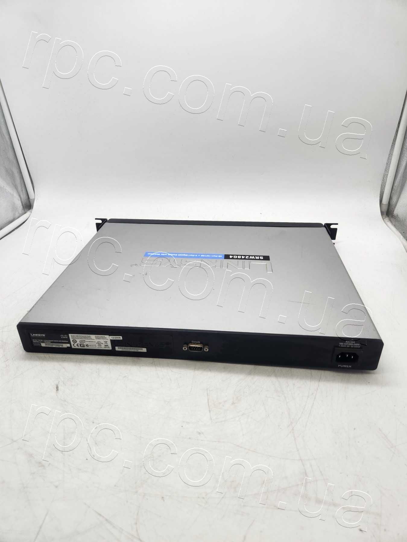 Комутатор 48+4 порти Cisco Linksys SRW248G4 ver.1.1 кероварий 2 рівня