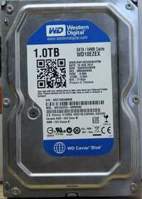 HDD 1.0 TB 3.5" WD Blue 64mb cache WD10EZEX 7200 RPM