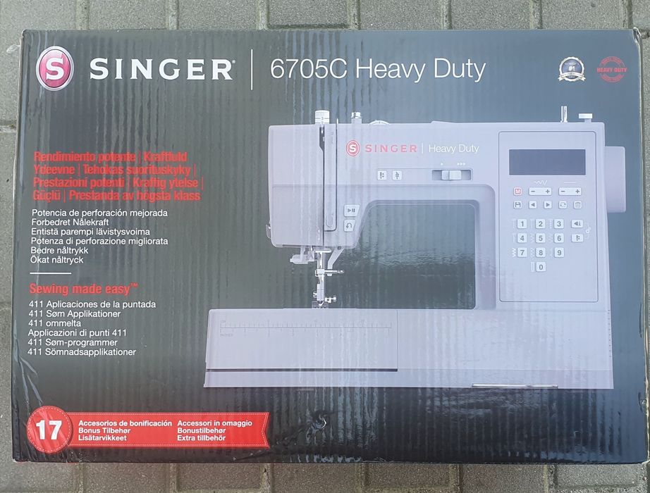 Maszyna do szycia Singer 6705C Heavy Duty