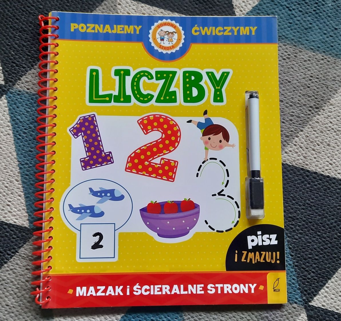 Książeczka zmazywalna Liczby