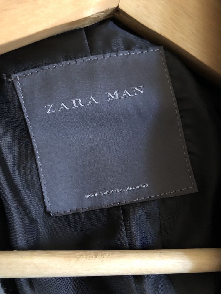 Кашемірове пальто Zara, розмір L