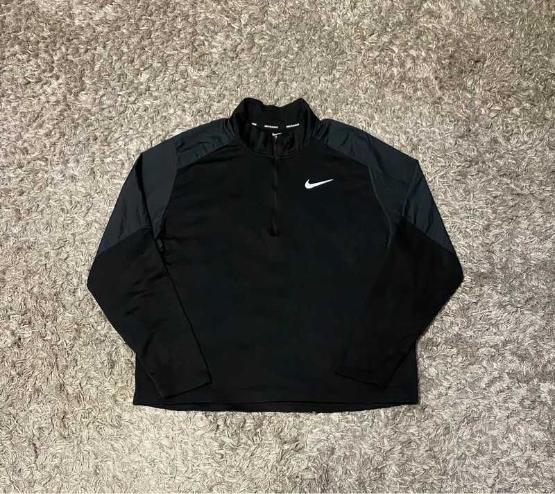 Czarna sportowa bluza half-zip Nike - Size XL