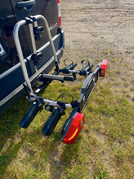 Bagażnik rowerowy na hak  Uebler F-22 , składany , aluminiowy , e bike