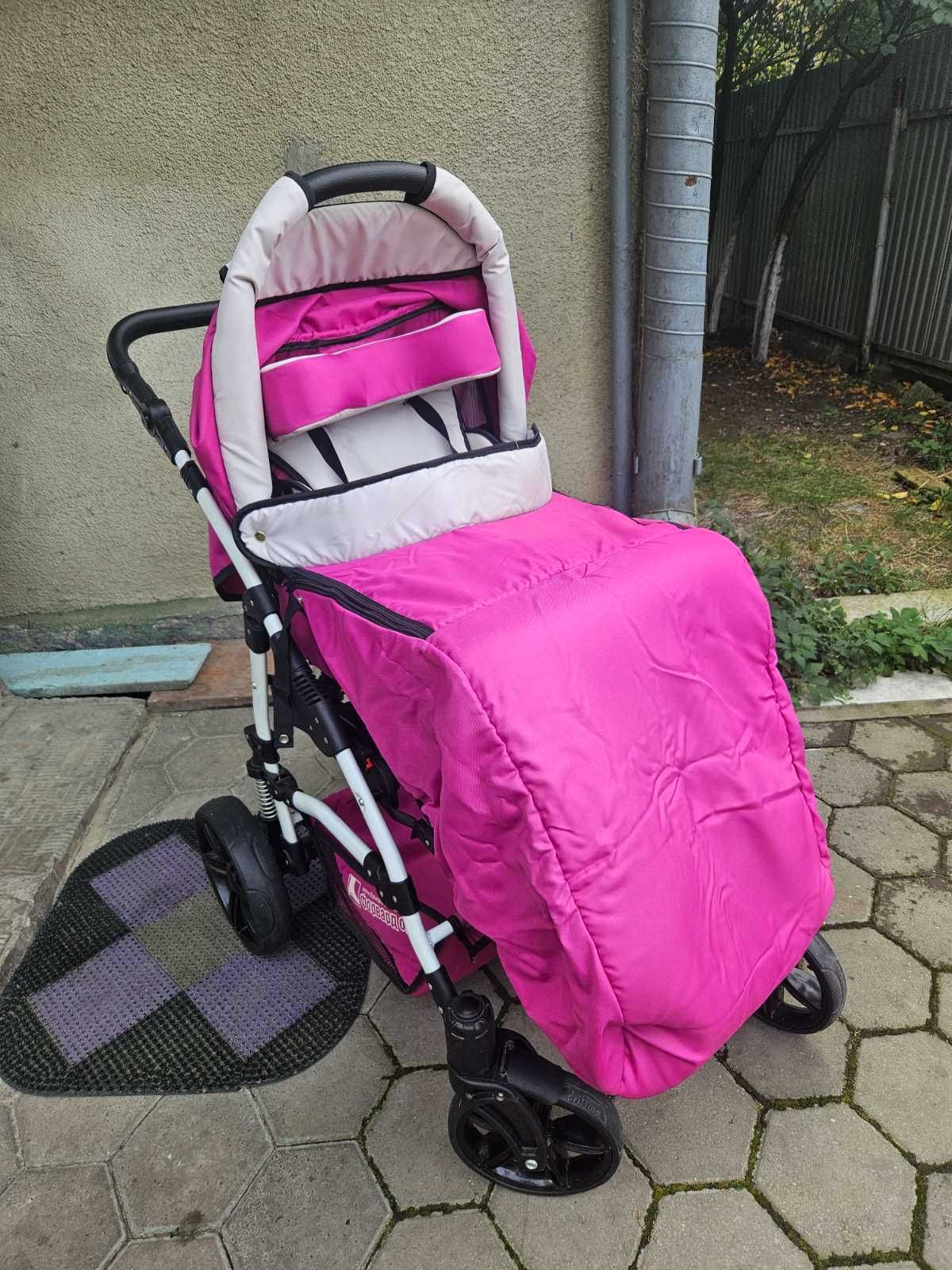 Крісло колісне. Модель CHILD 2. Рожевого кольору