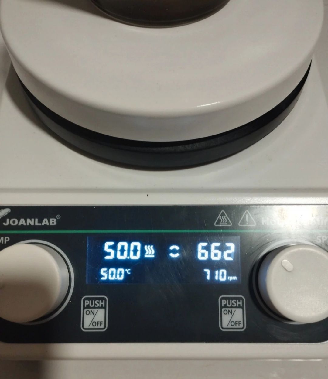 Agitador de laboratório magnético
