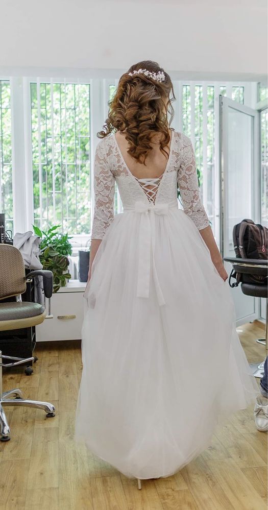 Весільна сукня, А-силует, xs-s(40-42)