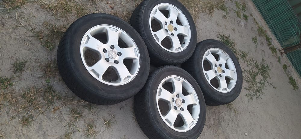 Alufelgi z oponami 5x112 koła 16 cali audi a4b5