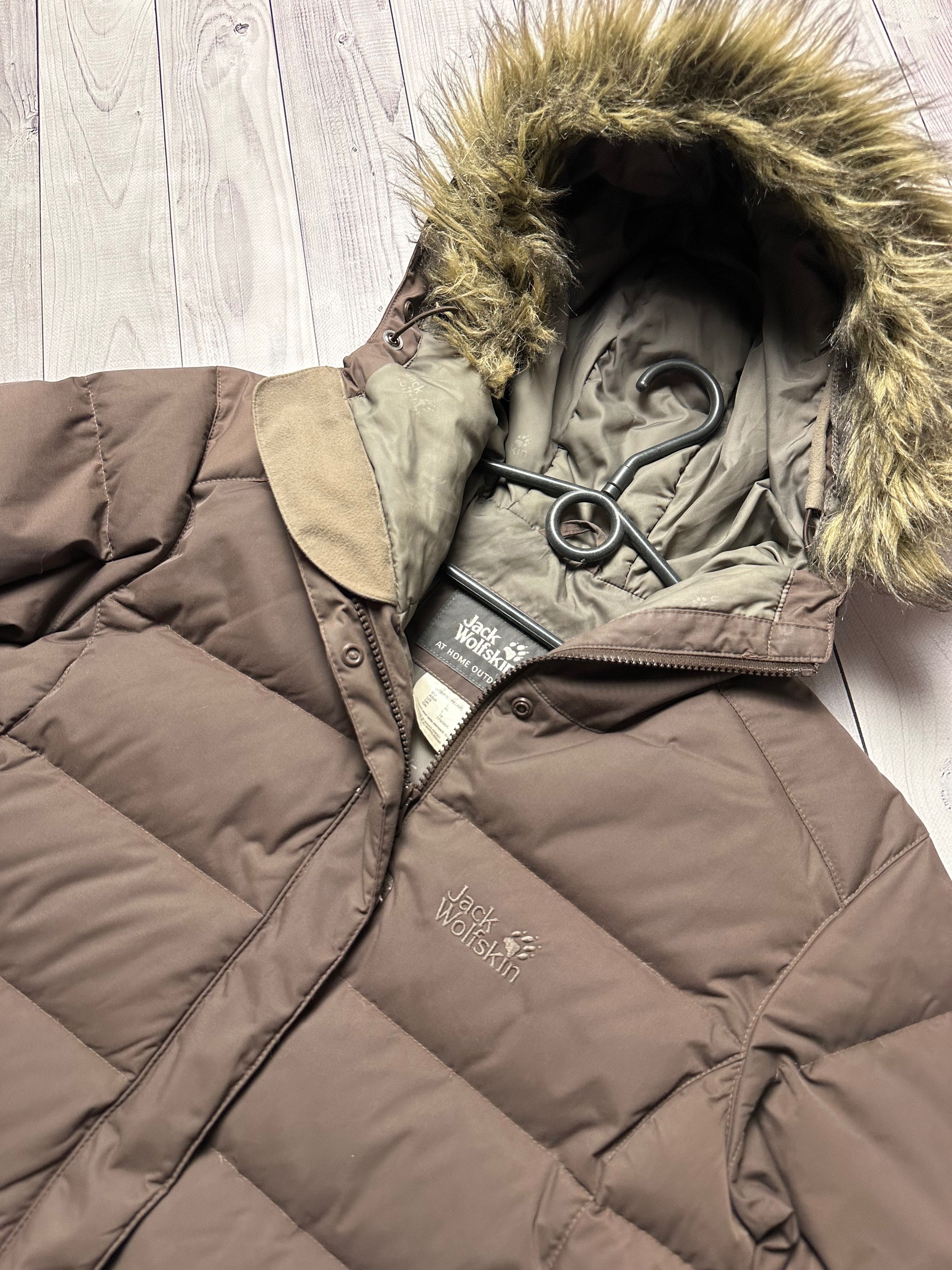 Жіноча куртка пухова парка пуховик Jack Wolfskin