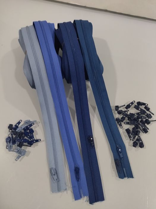 20m de  fecho zíper + 40 cursores