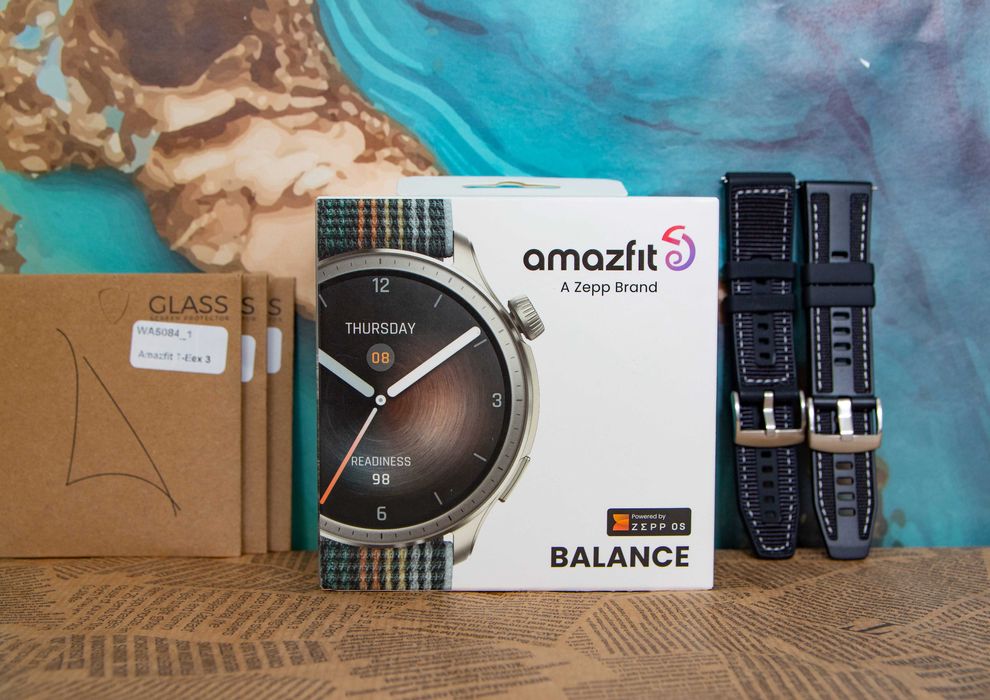 ПОДАРУНКИ! Смарт часы Amazfit Balance (Sunset Grey)Global|5АТ 1.5" GPS