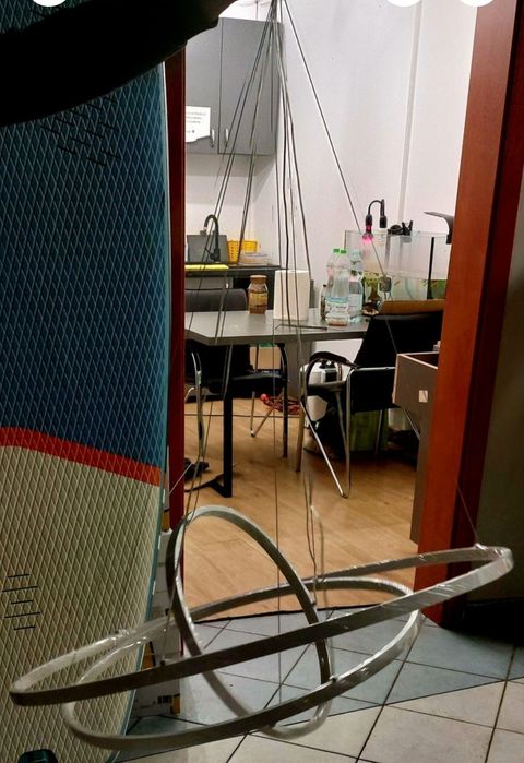 Lampa wisząca,3 obręcze
