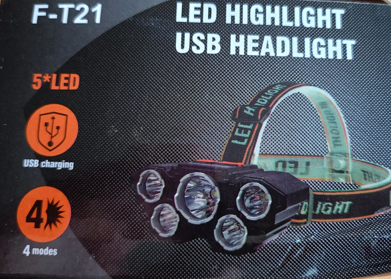 Latarka czołowa LED