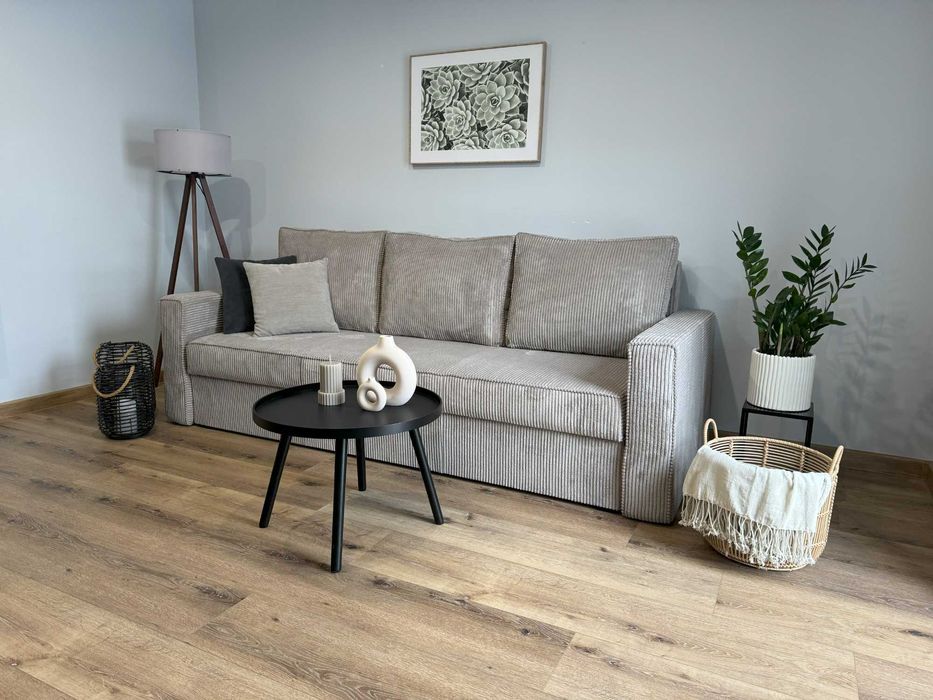 Kanapa Sofia. Wersalka, łóżko, sofa sztruksowa. Szybka dostawa!