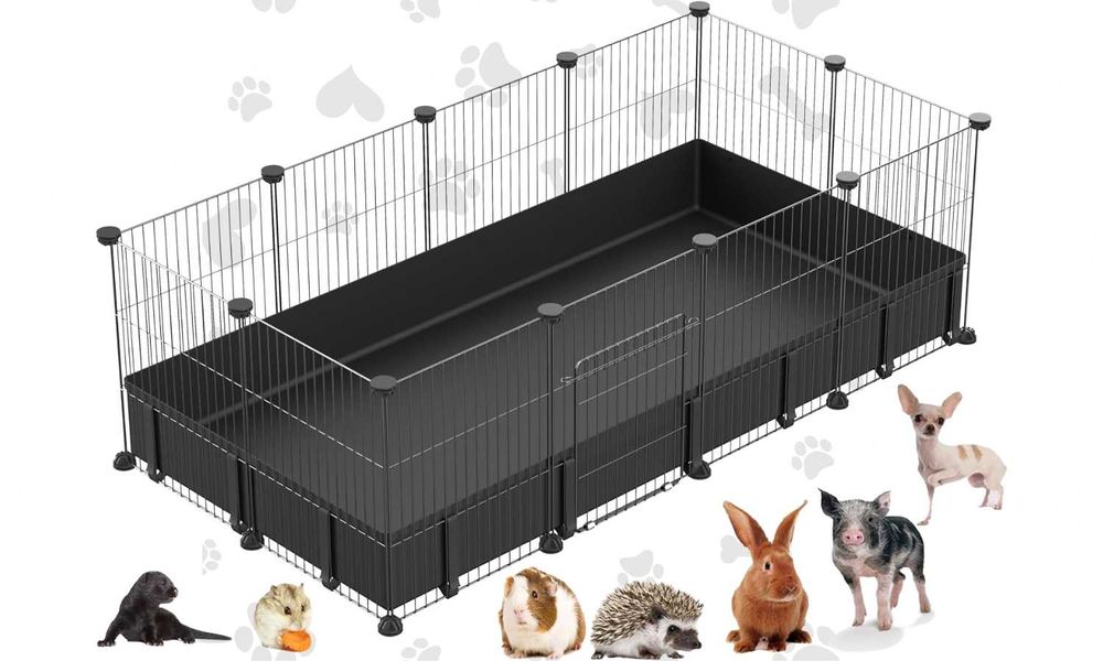 Wybieg kojec klatka dla gryzoni królika świnki z matą duża NOWA