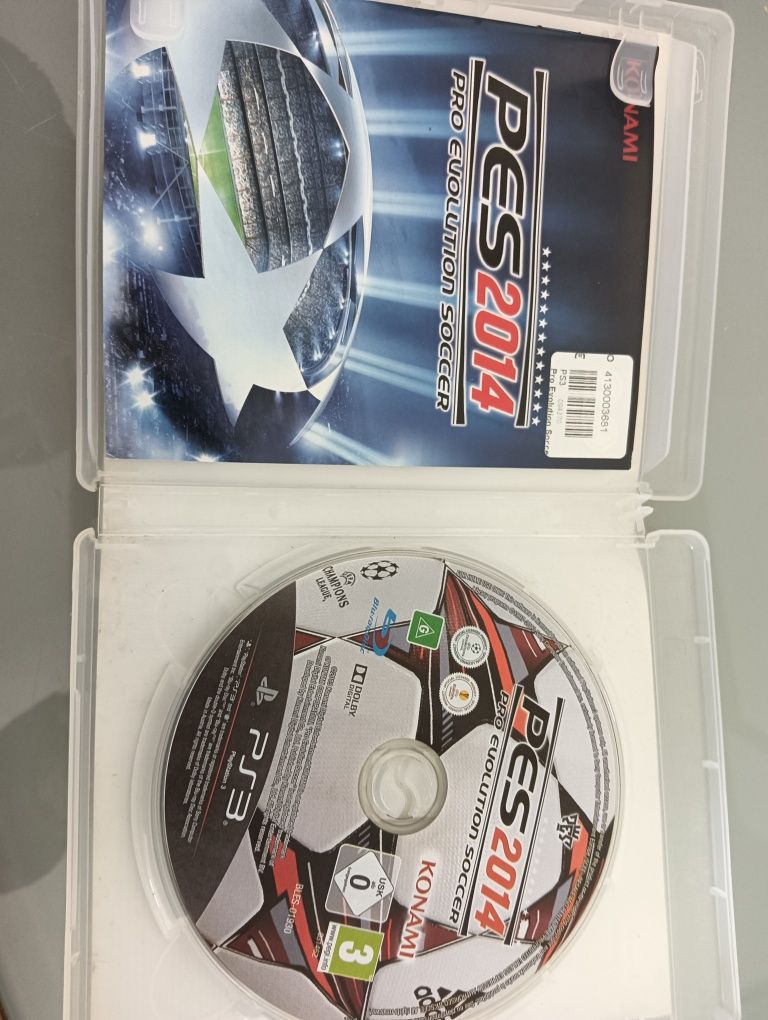 Jogo Playstation 3 PS3	PES 2014 - Pro Evolution Soccer 2014	Como novo!