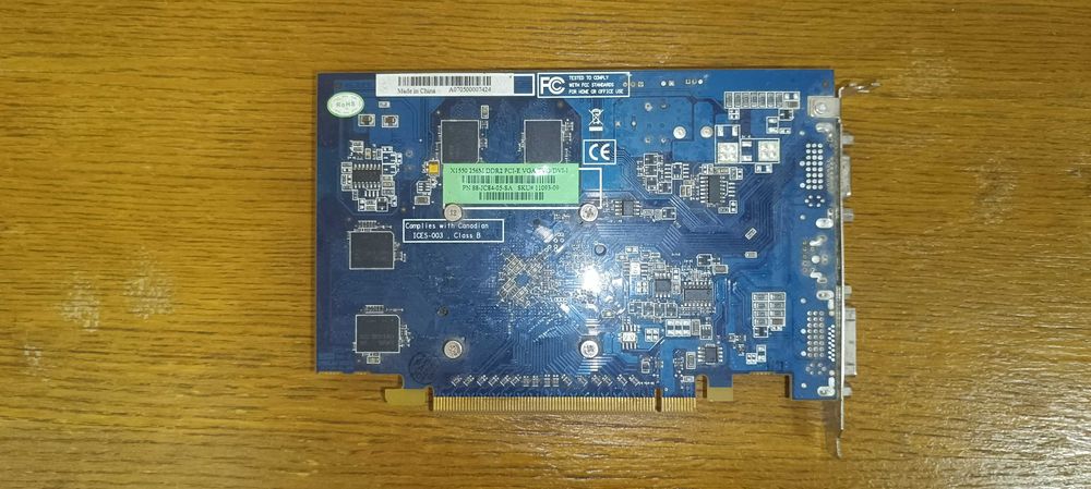 Продам відеокарти Sapphire Radeon HD 2600 PRO та ATI Radeon x1550