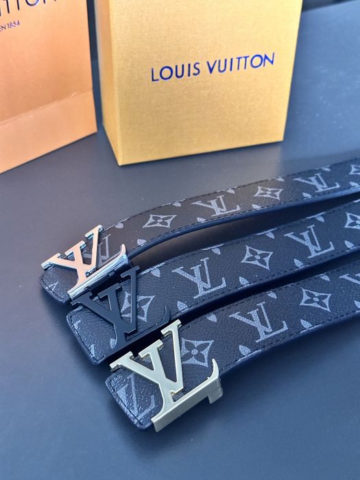 Ремінь Louis Vuitton Belt | Шкіряний ремінь LV | Пояс Луі Вітон