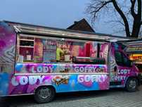 Foodtruck Lody Gofry Zabudowa BCC, 3.0 160km Autosklep Food Truck