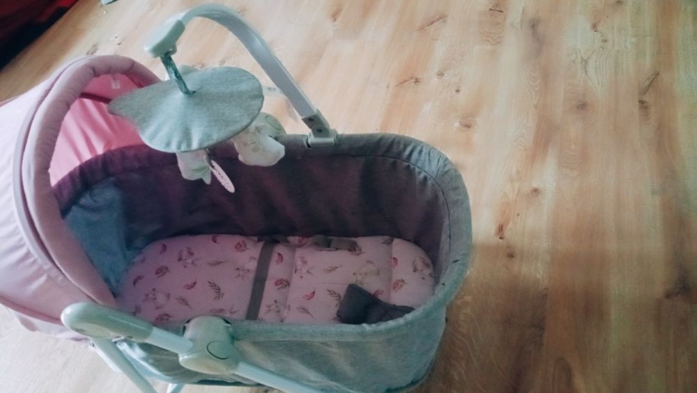 Łóżeczko, Bujaczek 5w1 kinderkraf, po jednym dziecku, stan idealny