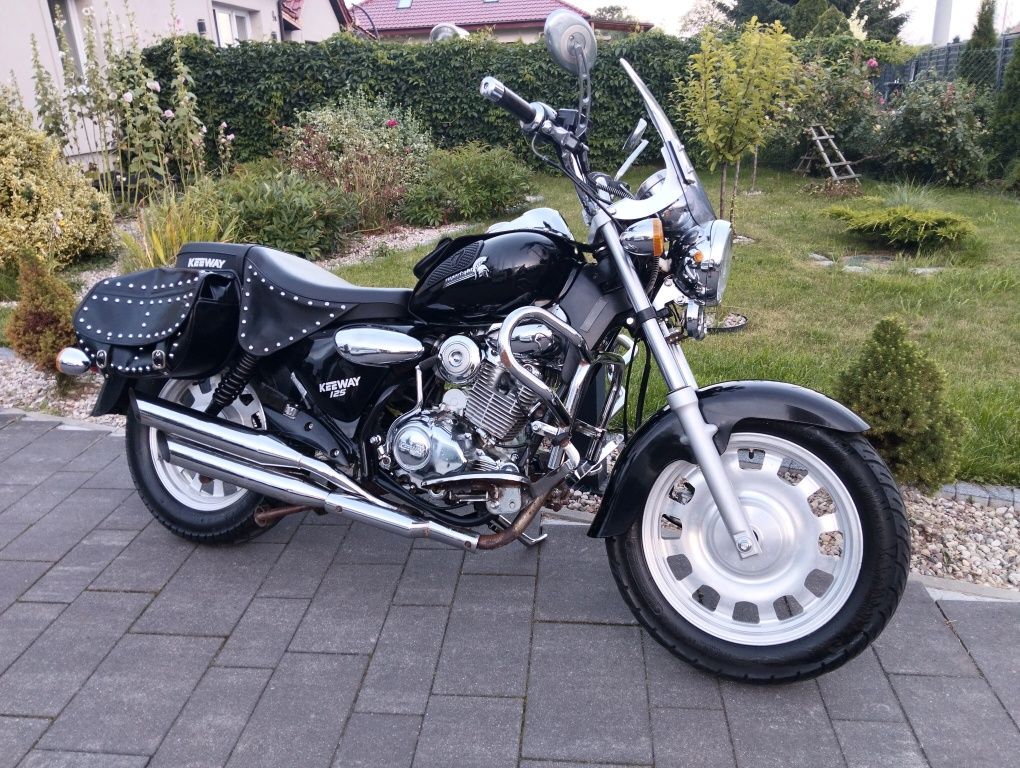 Keeway Superlight 125 **ubrany** kat A1/B z Niemiec Transport