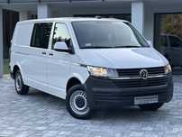 Volkswagen Transporter LONG Brygadowy 6 osób / 2.0 TDI 150KM / Bogate wyposażenie / Salon PL / Serwis do końca / Gotowy do jazdy / FV23%  LIFT / Nowe opony / Zadbany od 1 Właściciela