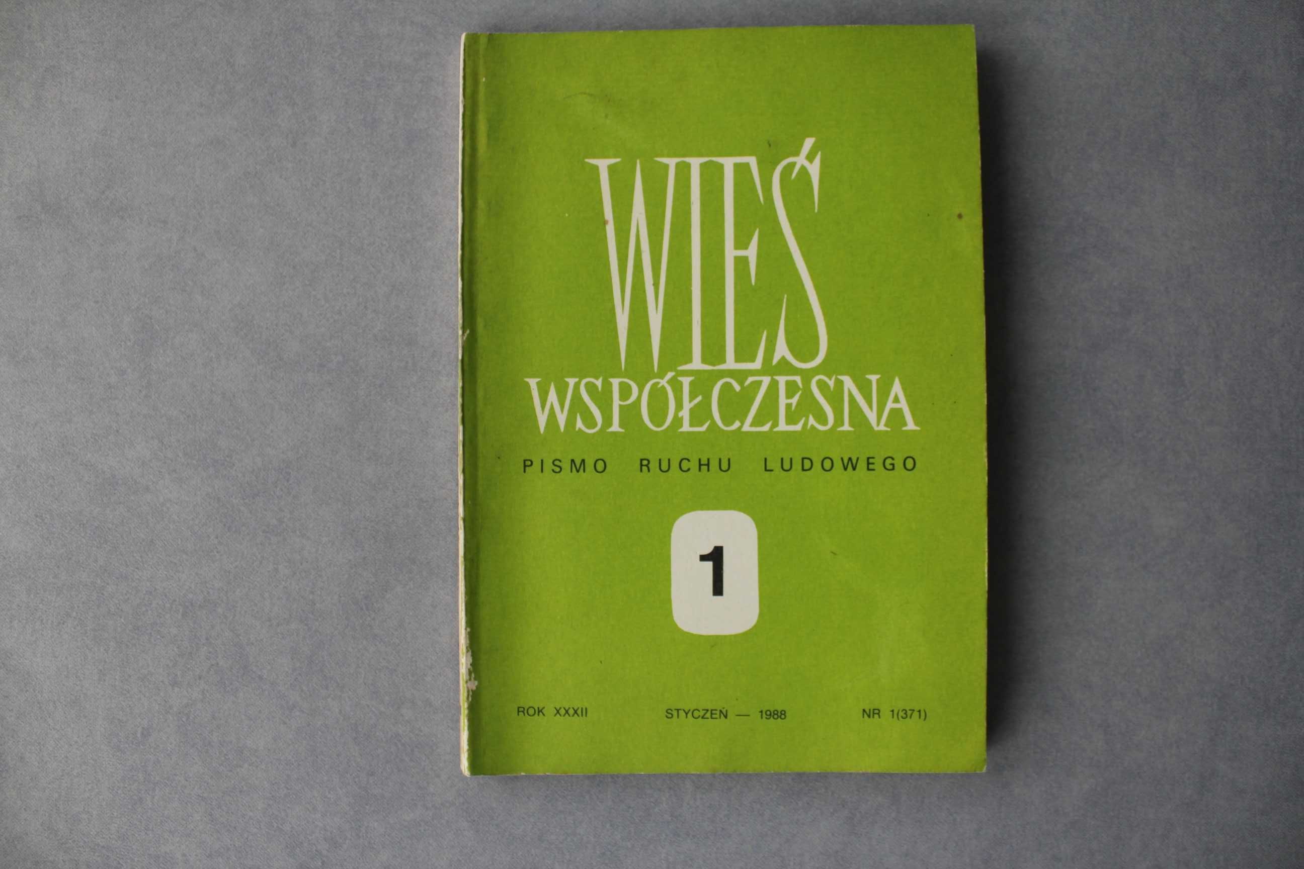 Wieś współczesna Pismo Ruchu Ludowego Wydawnictwo ZSL 1988