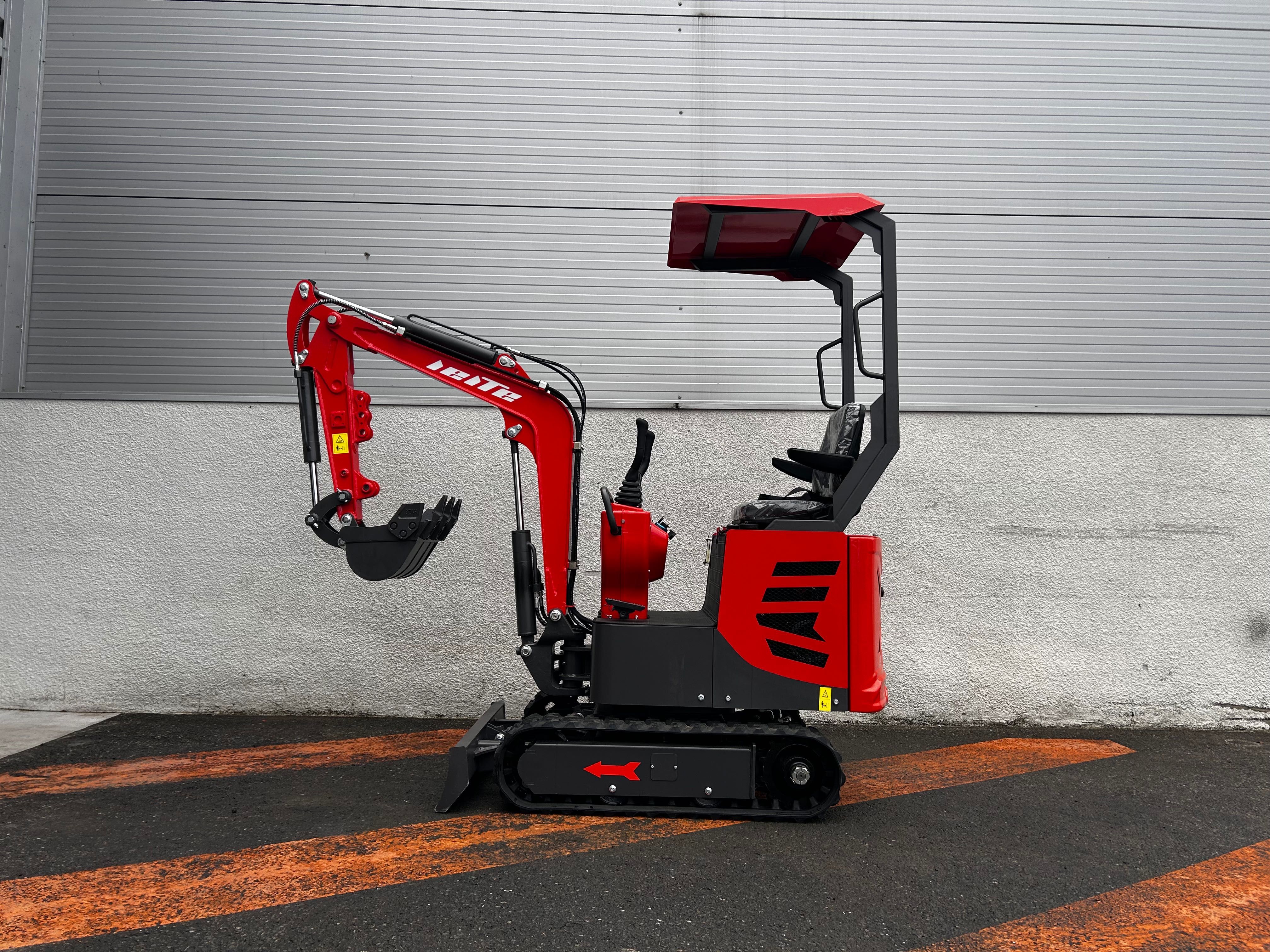 Mini escavadora giratórias / 1000 Kg