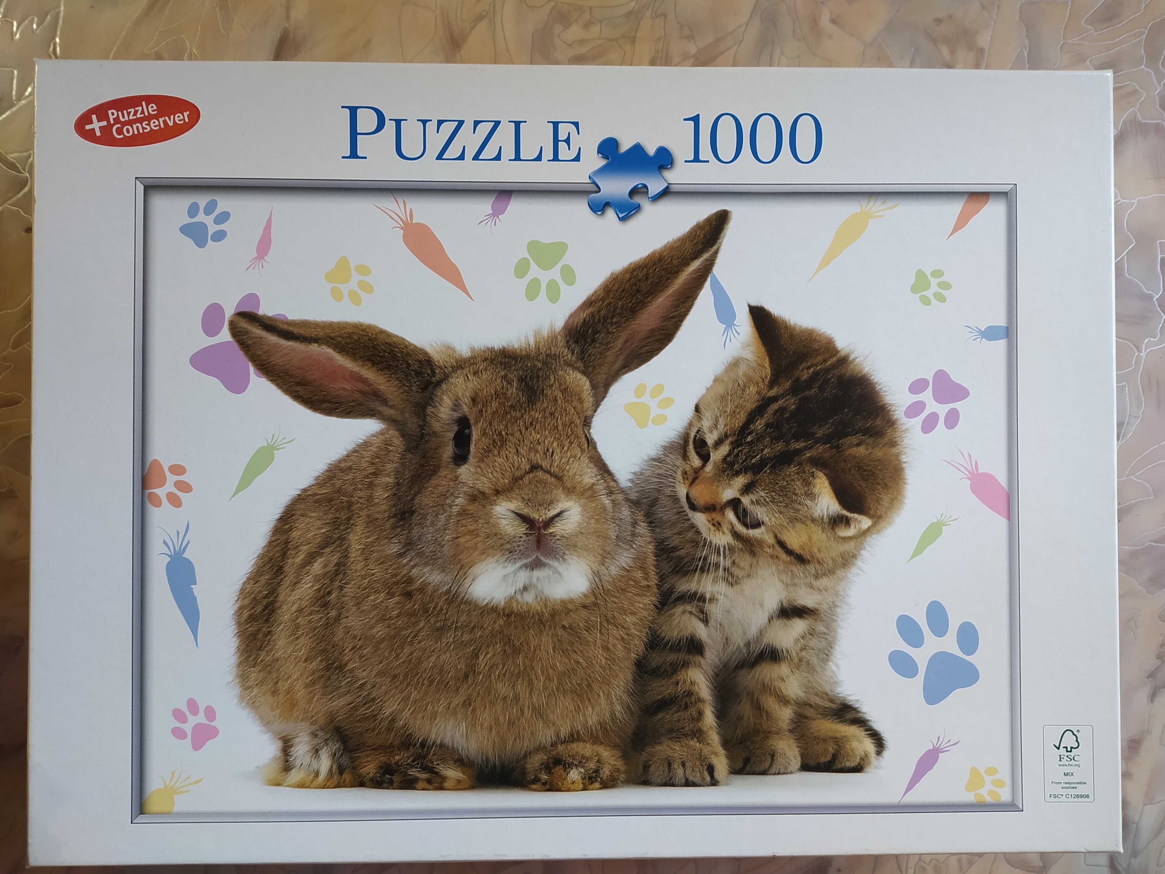Пазли з муркотиками на 1000 елементів