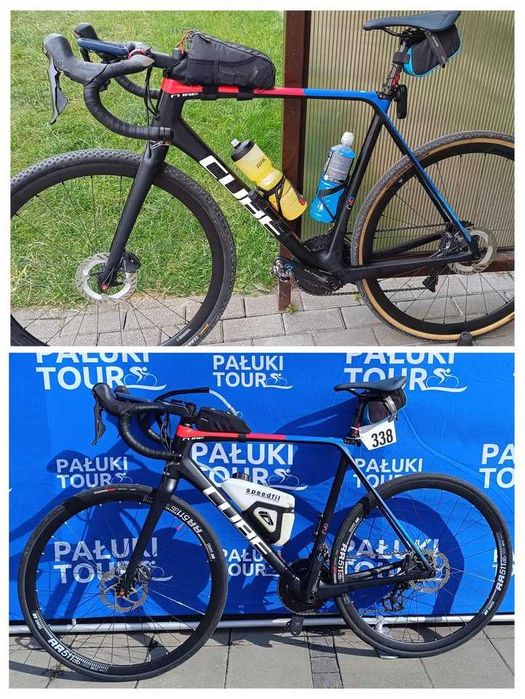 Rower Cube endurance/gravel carbon Ultegra, pomiar mocy