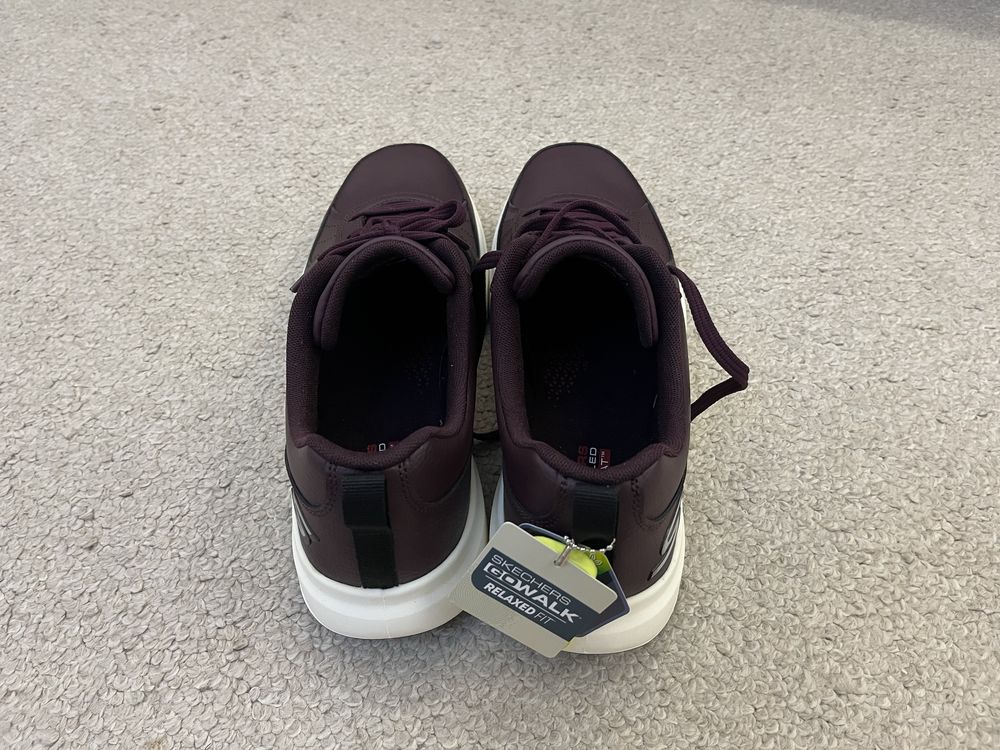 Кросівки Sketchers Go Walk 44.5 (US 11) бордові