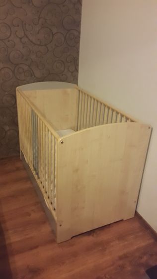 Łóżeczko dziecięce z szufladą 120x60 ATB