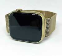 Apple Watch 7, 41mm, Gold Stal Nierdzewna Cellular