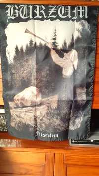 Bandeira Burzum em Tecido Poliéster  60 cm x 40 cm