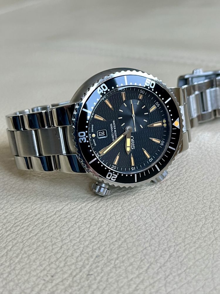 Oris divers  small seconds 1000 m