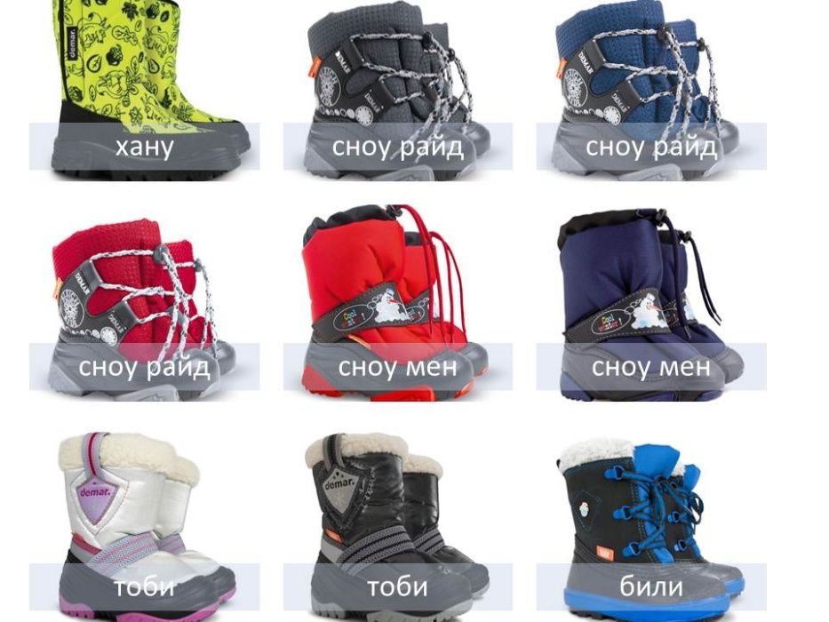 Новые Зимние ботинки Демар. Demar Распродажа сапоги на овчине