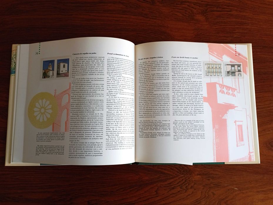 Livro de selos Portugal 1987