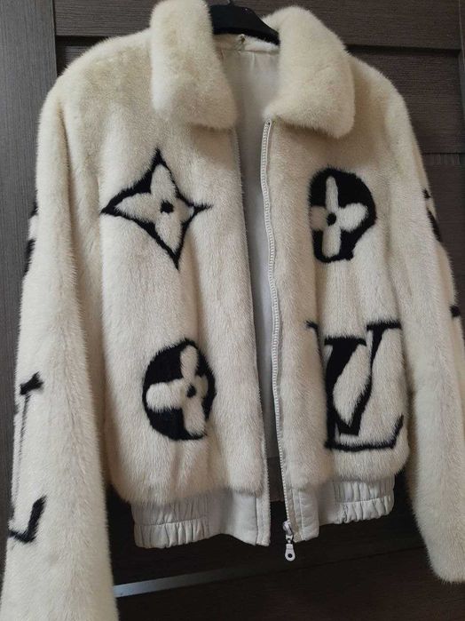 Фірмова норкова шуба ,бомбер Nafa