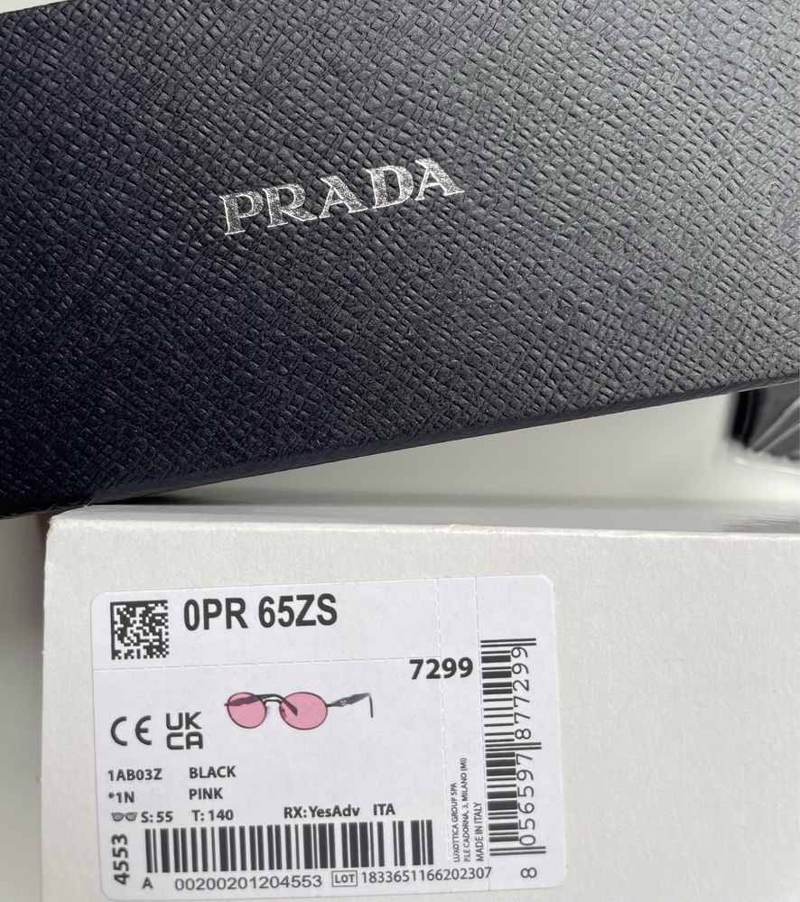 Сонцезахисні окуляри Prada PR 65ZS 1AB03Z