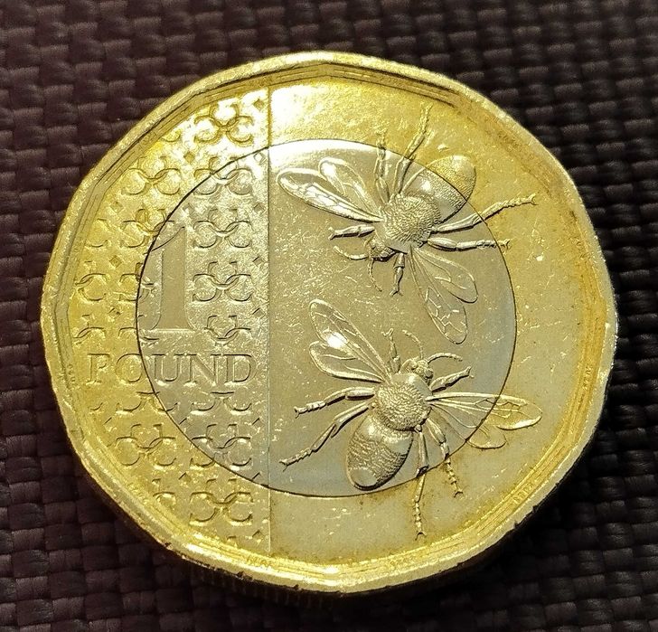 Монета Велика Британія 1 фунт, 2023 р.