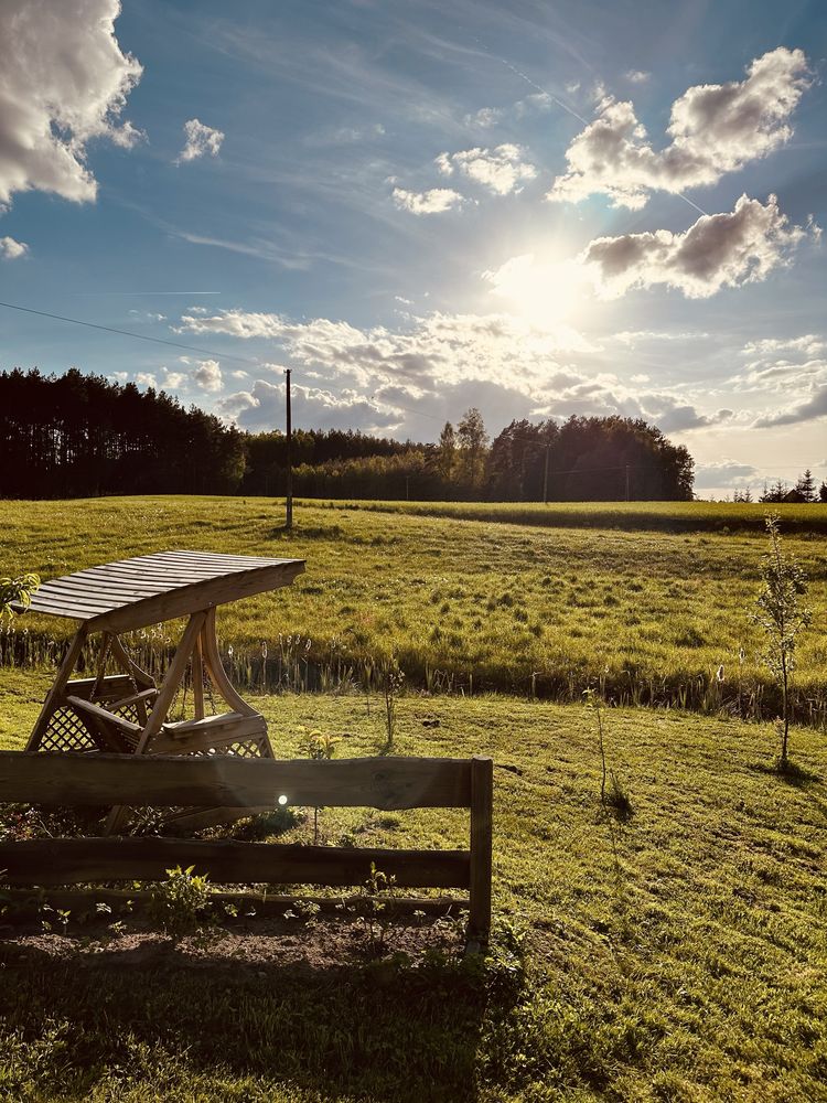 Domek blizniak nad  stawem Borsk Wiele Sielskie Kaszuby