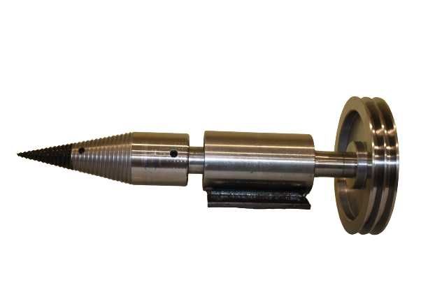 ŁUPARKA / ŚWIDER 80MM z kołem pasowym 200mm 2x17 6207