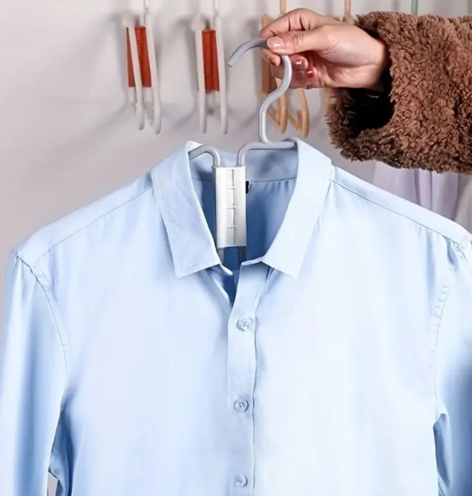 Składane wieszaki na ubrania