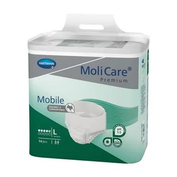 MoliCare Premium Mobile  56szt 5K L 14 szt - majtki chłonne