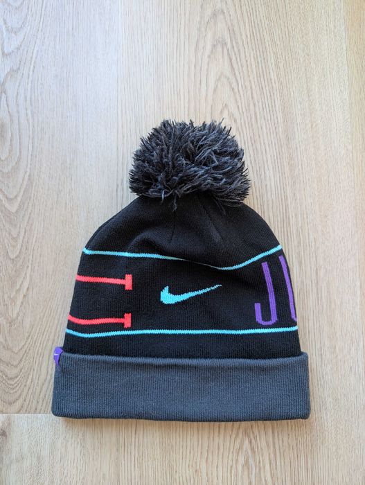 Зимова хайпова оригінальна шапка Nike Jdi Pom Beanie