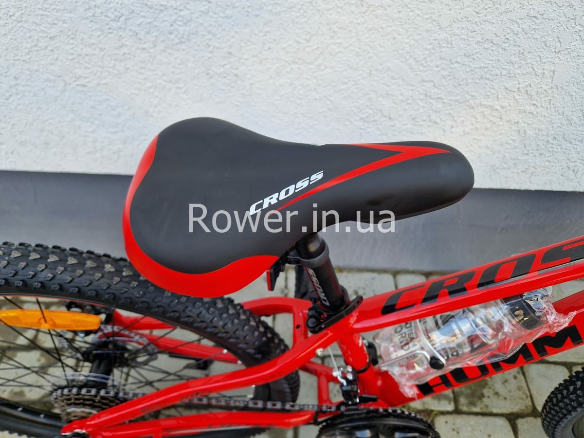 Дитячий велосипед 8-12 років Cross 24" Hummer 2024 Рама-11" red